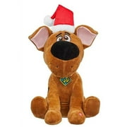 Animated Singing Scooby Doo with a Santa hat, Sings and Jams Out to "Jingle Bells", 10.5 inches