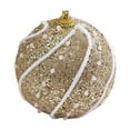 thumbnail image 2 of Gold Shatterproof Christmas Ball Ornaments - Set of 6 Hanging Decorative Balls in Various Sizes (2.75"-7.08") for Tree, Party & Holiday Decor, 2 of 6