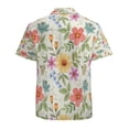 thumbnail image 3 of High Quality Hawaiian Shirts for Men Short Sleeve Aloha Beach Shirt Floral Summer Casual Button Down Shirts Blouses 4RHTL9, 3 of 7