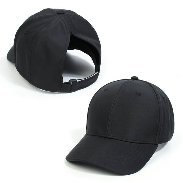 MIASHUI Kids Baseball Caps Summer Sun Visor Hats Trucker Caps Outdoor Play Wear,Black,M
