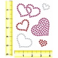 thumbnail image 3 of Magnetic Rhinestone Template(s) - HEARTS, 3 of 3