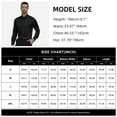 thumbnail image 7 of HAOMEILI Men's Pattern Dress Shirt Long Sleeve Casual Button Down Formal Shirts, 7 of 7