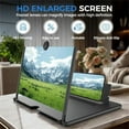 thumbnail image 5 of Phone Screen Amplifier 12 Inch Screen Magnifier for Smartphone HD Video Movie Magnifying Glass Stand with Foldable Pull-out Design for All Mobile Phones Red, 5 of 7