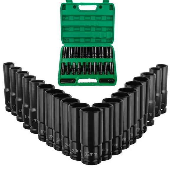 Conjunto de Zócalo de Llave Eléctrica, Zócalo de Llave Hexadecimal de 20 piezas resistente a la corrosión electroforética para la granja para la granja
