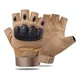 thumbnail image 5 of Guantes Tacticos Nudillos Almohadillas Militar Medio Dedo, 5 of 8