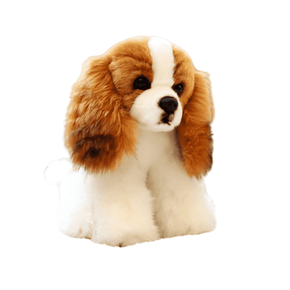 Cavalier King Charles Spaniel Plush Stuffed Animal Puppy Dog-8 Inch Realistic Pet Companion/Kid's Birthday Gift