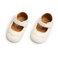 thumbnail image 5 of Infant Newborn Toddler Kids Baby Girls Moccasins Shoes Floral PU Leather Shoes With Rubber Sole Anti-Slip, 5 of 10
