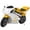 White & Yellow, variant on Tereitr Dirt Bike 49cc 2-Stroke Gas Pocket Bike, 20 MPH Max Speed Mini Motorcycle for Beginners & Teens, with Dual Disc Brakes & Headlights