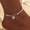 2477, variant on Summer Rope Chain Anklets, Elegant Glitter Zinc Alloy Anklet for Women & s, Jewelry for Beach Party, Daily Clothing Decor, Trendy All-match & Exquisite Jewelry for Birthday Gift
