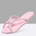 thumbnail image 7 of Xucatan Women's Foldable Flip Flops, Portable Travel Thong Sandals with Massage Textured Insole, Soft EVA Non Slip Sole, Lightweight Beach Slippers for Spring Summer Vacation Gift, 7 of 7