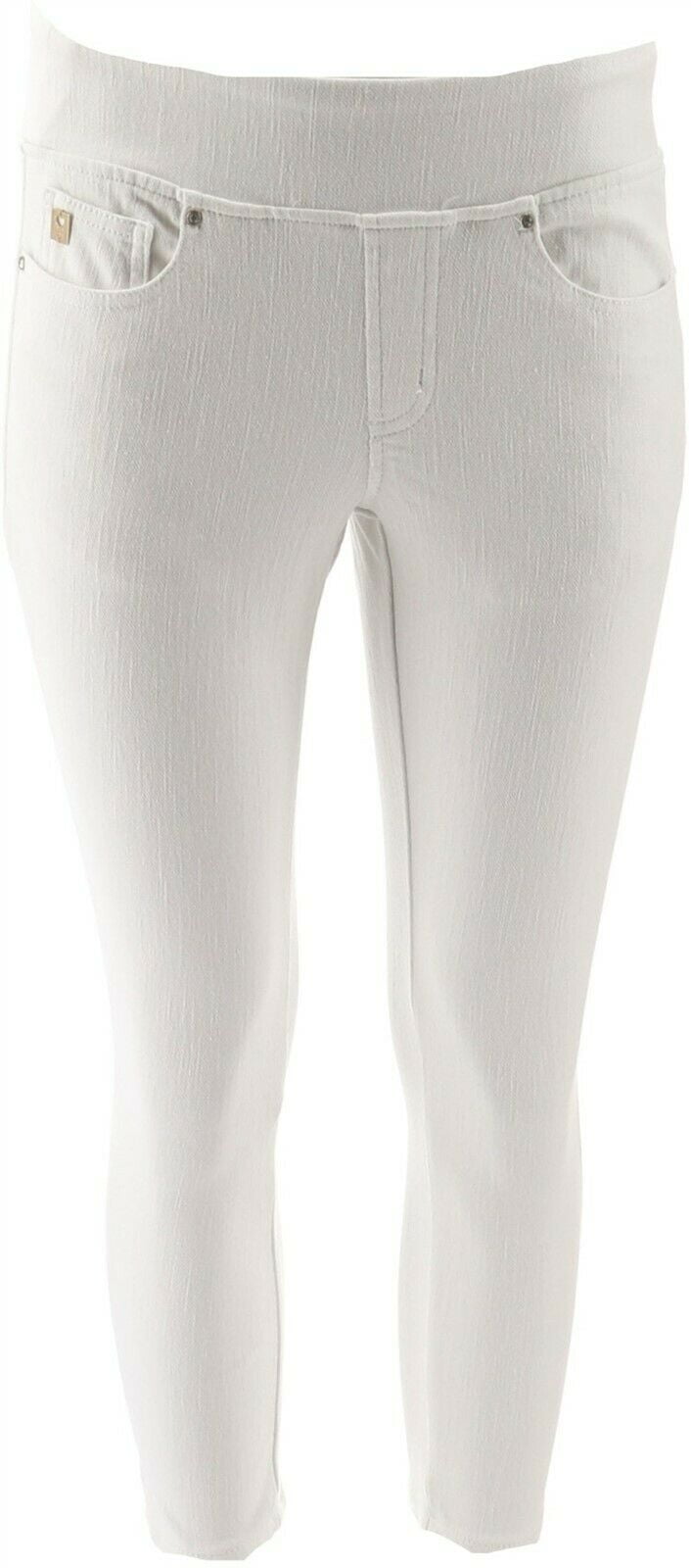 white jegging jeans