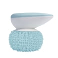 thumbnail image 6 of Kitchen Cleaning Tools Pan Scourer Brush Dish Washing Brush Cookware Scrubber Kitchen Cleaning Scrubbing Tool Green 1pcs, 6 of 9