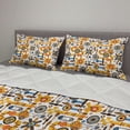 thumbnail image 2 of Steampunk Comforter & Sham Bedding Set, Machinery Pattern with Various Technical and Industrial Elements in Flat Style, 3 pcs Duvet Set Microfiber Filling Quilt, 5 Sizes, Multicolor, by Ambesonne, 2 of 4