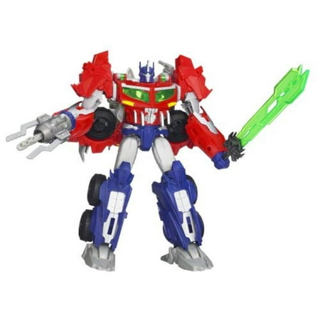 transformers prime beast hunters voyager class optimus prime action