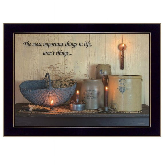 The Most Important Things By Susie Boyer Printed Wall Art Wood Multi-Color
