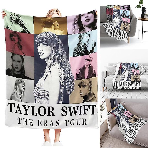 Taylor Swift The Eras Tour Blanket Throw Soft Warm Fluffy Blanket For