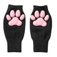 thumbnail image 1 of For Cat Paw Pad Mittens Fingerless For Cat Paws Gloves Halloween Kitten Paw Pad, 1 of 1