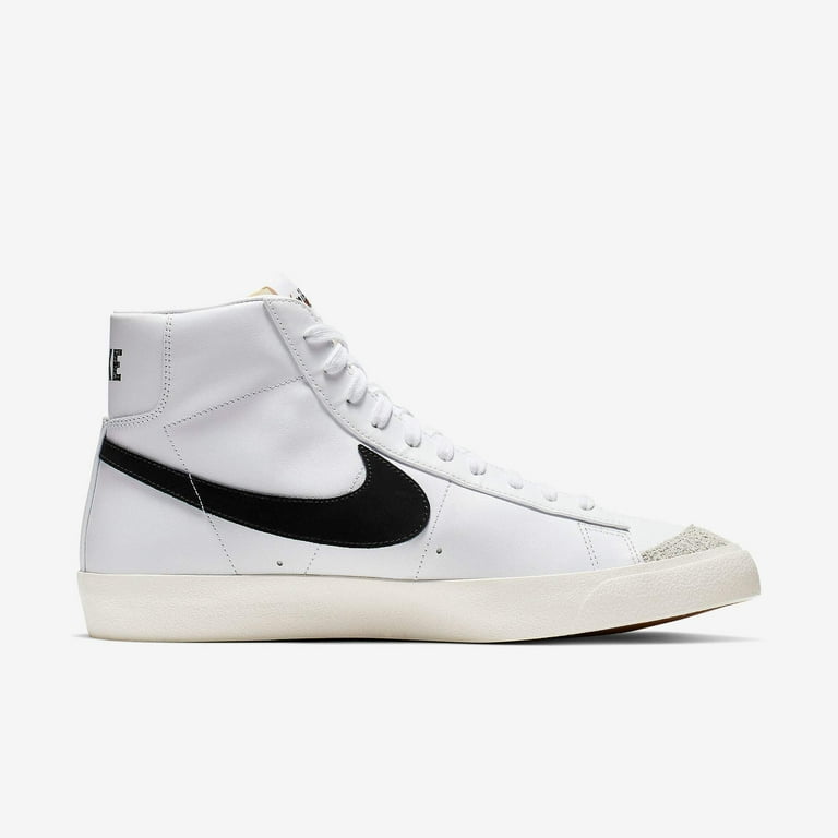 Men's) Nike Blazer Mid '77 Vintage 'White Black' (2019) BQ6806