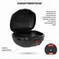 thumbnail image 4 of Caja portaequipaje para Moto Kinlley Universal 58x45x32 Negro, 4 of 8