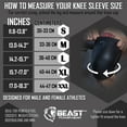thumbnail image 4 of Neoprene Compression Knee Sleeves 7MM (Pair) Enhanced Knee Support in Squats Powerlifting Weightlifting and Wrestling – Unisex, 4 of 6
