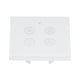 thumbnail image 3 of Interruptor de luz y ventilador con WiFi inteligente, color blanco, de 100 a 250 V, controlado por voz y control remoto RF, 3 of 8
