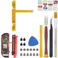 thumbnail image 1 of SmaFsan SL SR Right Button Key Flex Cable Replacement for Nintendo Switch/Switch OLED Joycon Flex Cable with Repair Tools Screws Springs (Right), 1 of 3