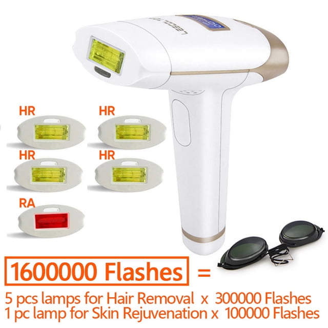 Lescolton 2in1 IPL depiladora cabello pantalla LCD máquina T009i láser permanente Bikini Trimmer eléctrico depilador un láser