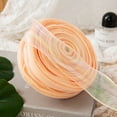 thumbnail image 2 of Chiffon Ribbon Shimmer Sheer Organza Ribbons for Crafts Floral Bouquets Wedding Party Decorations Valentine's Day Gift Wrapping Bow Making, 50Yard, 2 of 2