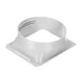 thumbnail image 1 of Escape Manguera Acoplador, 5.9 Pulgadas Diámetro AC Unidad Tubo Ventilación Conector Acoplamiento Cuadrado Adaptador para Portátiles Móviles Aire Acondicionado Unique Bargains accesorios para aire acondicionado de habitacion, 1 of 5