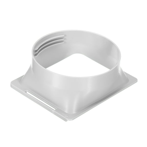 Uxcell 5.9 Inch Diameter AC Tube Connector Square Adapter Exhaust Hose Coupler for Portable Air Conditioners