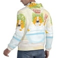 thumbnail image 6 of Fotbe Men's Hoodie with Corgi In The Shower Cap Bathing Pattern - Kangaroo Pocket Pullover Hooded Sweatshirt, Perfect for Daily Wear, Travel, and Home-XX-Large, 6 of 7