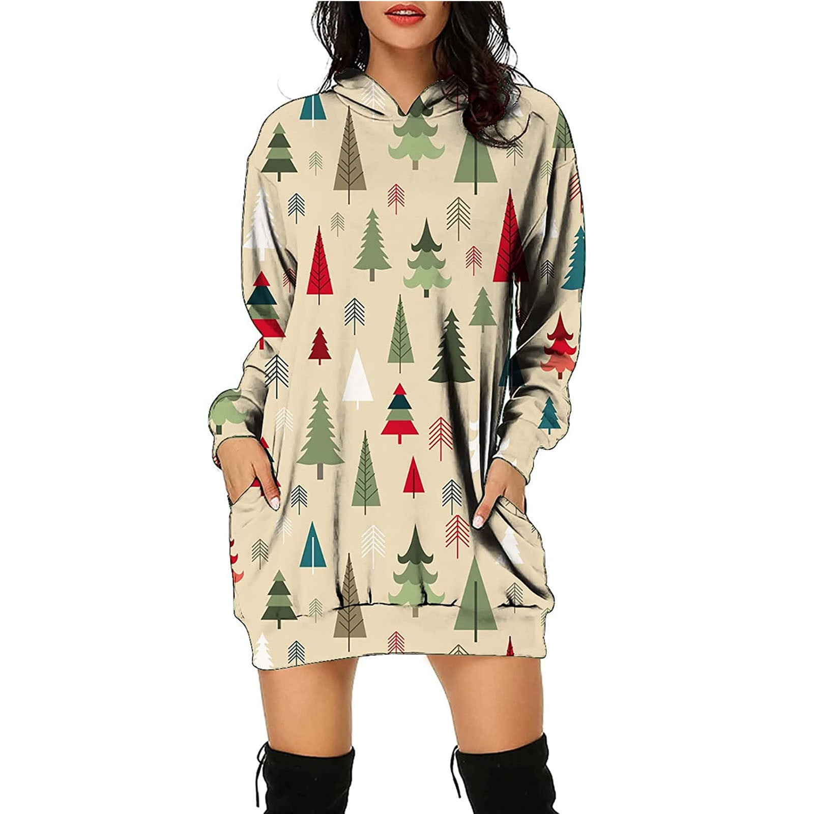LLYwey Womens Santa Suit Christmas 