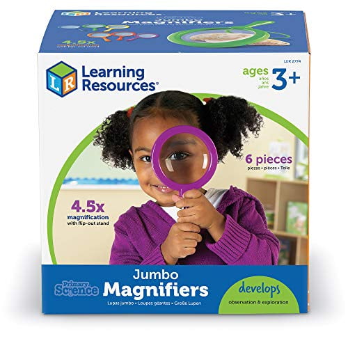Learning Resources Grossières Jumbo, Exploration Jeu, Ensemble de 6 Grossières, Âges 3+, Multi, 6.7 Pouces x 8 Pouces