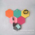 thumbnail image 5 of 10 Uds. Pegatinas de pared hexagonales de fieltro, fondo de transmisión en vivo no tejido, renovación de pared interior, pegatinas de pared autoadhesivas, 5 of 5