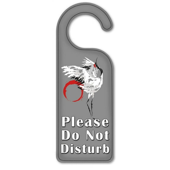 Do Not Disturb Door Knob Hanger Sign - Colorful Cat Faces