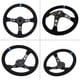 thumbnail image 3 of Volante universal, volante universal de 35 cm/14 pulgadas con 6 pernos, volante de carreras automático, elegante y moderno, 3 of 9