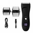 thumbnail image 1 of Graflsoa Digital Display Men's Body Groomer with Waterproof Design & Adjustable Combs for Full Body Hair Trimming, 1 of 6