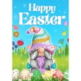 thumbnail image 2 of America Forever Happy Easter Gnome Garden Flag 12.5 x18 inch Double Sided Egg Hunt Troll Flowers Farmland Small Spring Holiday Seasonal Easter Day Flags for Outdoor Yard Lawn Decoration, 2 of 5