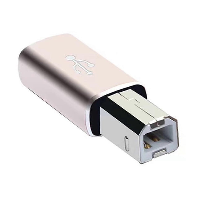USB C to USB B MIDI Adapter for Digital Piano and Type C Devices - Female Connector