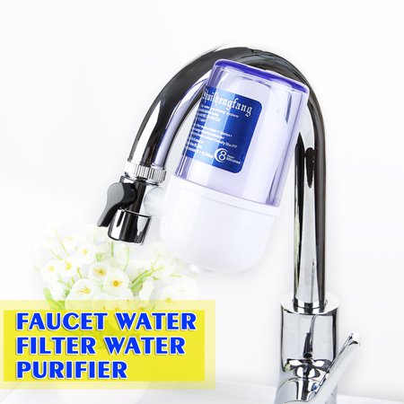 Home Kitchen Transparent Faucet Water Filter Tap Ceramic Purifier