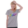 thumbnail image 4 of XOMG POP Dallas Panda Rock Star Women's T Shirt Ladies Tee Brisco Brands L, 4 of 5