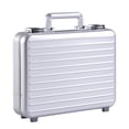thumbnail image 1 of Aluminum Mini Breifcase Password Case Toiletry Tools Notebook Hard Case 13 14 Inch Laptop Business Carry On, 1 of 2
