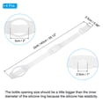 thumbnail image 2 of REGALWOVEN Water Bottle Lanyard Adjustable Holder Shoulder Strap for Hiking Walking White, 2 of 6