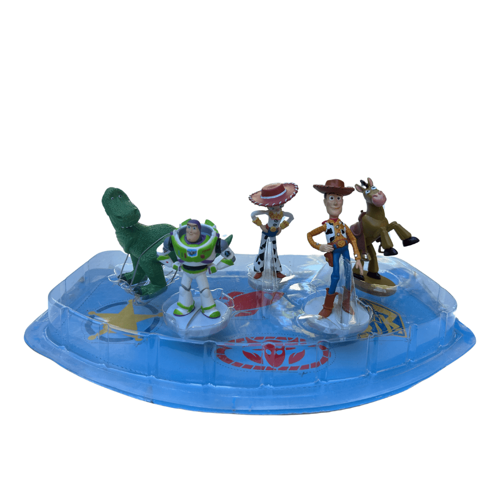 その他 Toy Story Figurine Playset DISNEY PIXAR TOY STORY DELUXE ACTION FIGURE SET RARE---NEW
