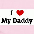 thumbnail image 2 of CafePress - I Love My Daddy Infant Bodysuit - Baby Light Bodysuit, Size Newborn - 24 Months, 2 of 4