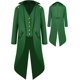 thumbnail image 1 of Chaqueta de frac medieval para niño, disfraz de Halloween, estilo gótico, steampunk, vintage, victoriano, uniforme., 1 of 5