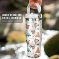 thumbnail image 2 of 30 oz Sloth Tumbler with Handle Gifts for Sloth Lover 30oz Stainless Steel Travel Cup Mug Water Bottle, 2 of 6