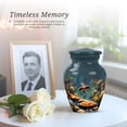 thumbnail image 6 of Bee Little Memorial Urns For Adult Male - Mini Urn For Ashes For Women - Blue Cremation Urn For Brother & Sister - Small Keepsake Urns For Father And Mother - 3 Inch, 6 of 7
