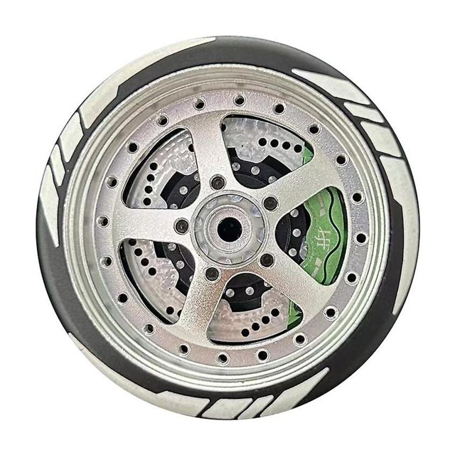 Volante de control remoto de metal RC con transmisor y volante para NB4 MT4 FUTABA 3PV 7PX X9, E como se muestra
