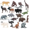 thumbnail image 1 of Figuras de animales de juguete Iftnotea Mini norteamericanas y australianas, 1 of 9